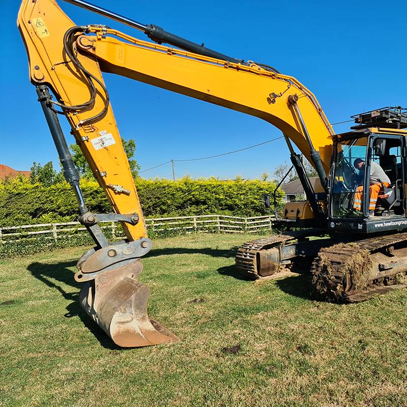 Gumamit ang Hyundai ng 220lc-9s na uri ng crawler